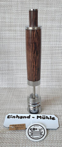 Pfeffermühle Einhand Wenge 1 srf. 60.-