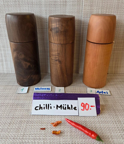 Chilli -Mühlen