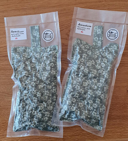 Arven Duftsäckli für den Kleiderschrank in Vakuum verpackt. srf. 12.- pro Stk.